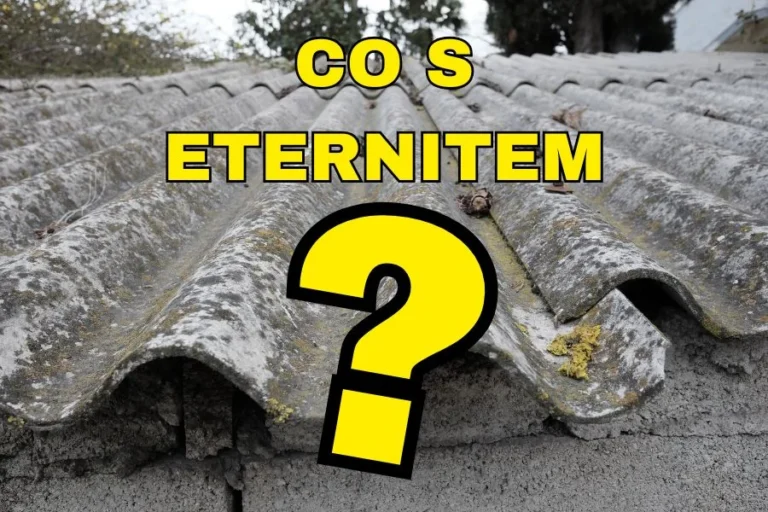 Co se starou střechou z eternitu