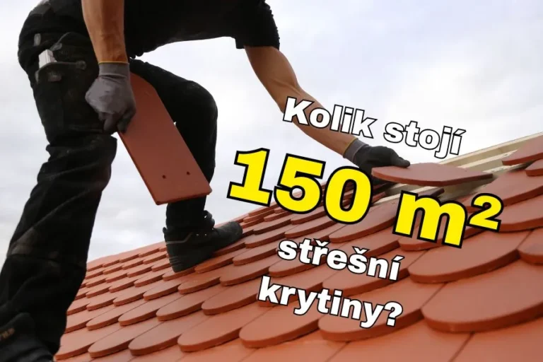 Pokládka střešní krytiny 150 m2