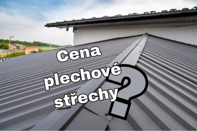 Rekonstrukce střechy plechová krytina cena